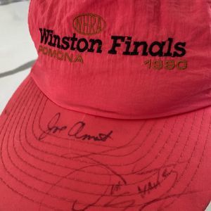 NHRA Winston Drag Racing 1990 Champion Winston Finals Snapback Hat Pomona